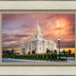 Payson Temple Peaceful Sunrise