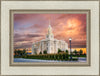 Payson Temple Peaceful Sunrise