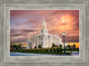 Payson Temple Peaceful Sunrise