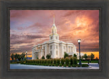 Payson Temple Peaceful Sunrise