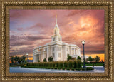 Payson Temple Peaceful Sunrise