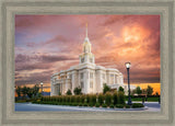 Payson Temple Peaceful Sunrise