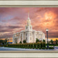 Payson Temple Peaceful Sunrise