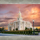 Payson Temple Peaceful Sunrise