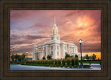 Payson Temple Peaceful Sunrise