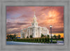 Payson Temple Peaceful Sunrise