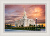 Payson Temple Peaceful Sunrise