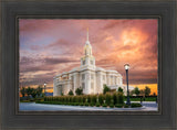 Payson Temple Peaceful Sunrise