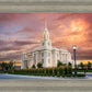 Payson Temple Peaceful Sunrise