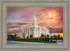 Payson Temple Peaceful Sunrise