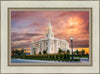 Payson Temple Peaceful Sunrise