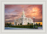 Payson Temple Peaceful Sunrise