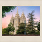 Salt Lake Soft Summer Sunrise