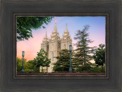 Salt Lake Soft Summer Sunrise