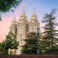 Salt Lake Soft Summer Sunrise