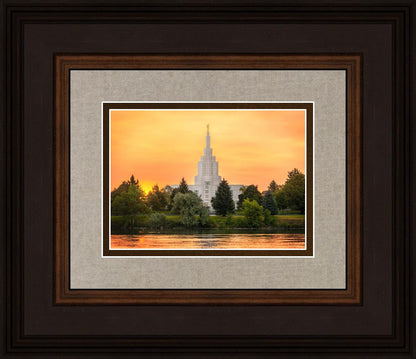 Idaho Falls Temple - Across the River