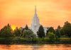 Idaho Falls Temple - Across the River