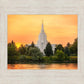 Idaho Falls Temple - Across the River