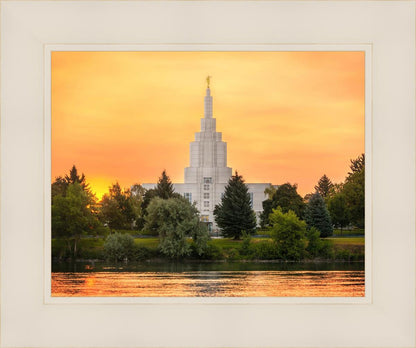 Idaho Falls Temple - Across the River