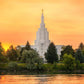 Idaho Falls Temple - Across the River