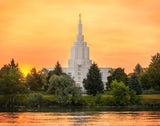 Idaho Falls Temple - Across the River