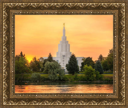 Idaho Falls Temple - Across the River