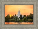 Idaho Falls Temple - Across the River