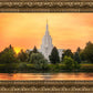 Idaho Falls Temple - Across the River