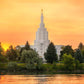 Idaho Falls Temple - Across the River