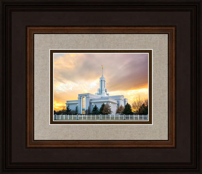 Mount Timpanogos - Burning Sky