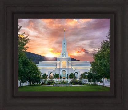 Mount Timpanogos - Morning Burst