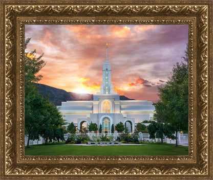 Mount Timpanogos - Morning Burst