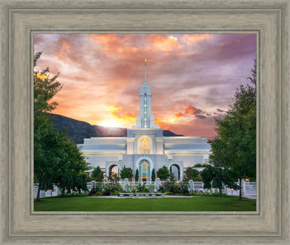 Mount Timpanogos - Morning Burst