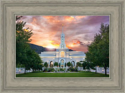 Mount Timpanogos - Morning Burst