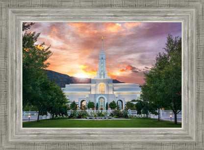 Mount Timpanogos - Morning Burst