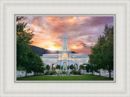 Mount Timpanogos - Morning Burst