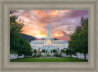 Mount Timpanogos - Morning Burst