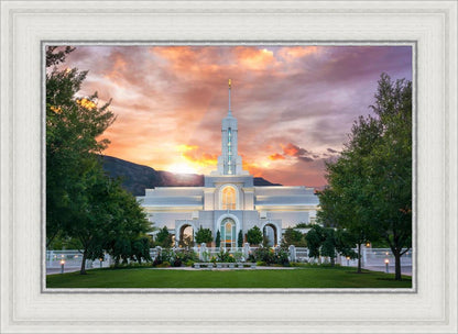 Mount Timpanogos - Morning Burst