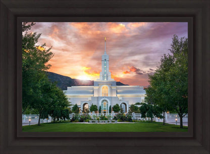 Mount Timpanogos - Morning Burst