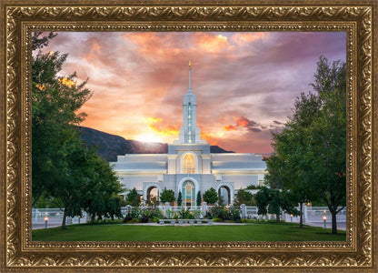 Mount Timpanogos - Morning Burst