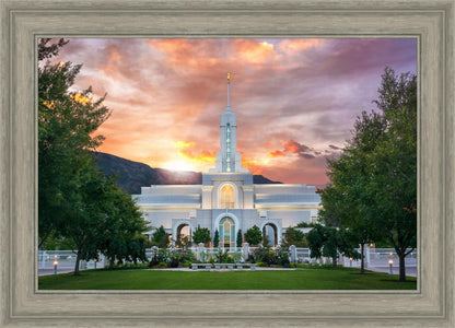 Mount Timpanogos - Morning Burst