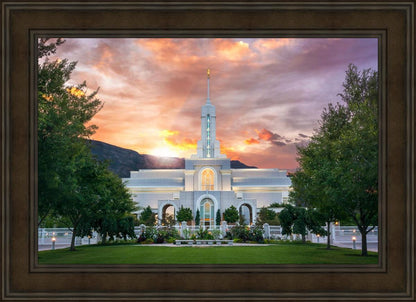 Mount Timpanogos - Morning Burst