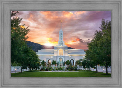 Mount Timpanogos - Morning Burst