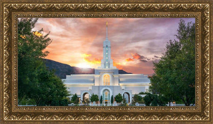 Mount Timpanogos - Morning Burst