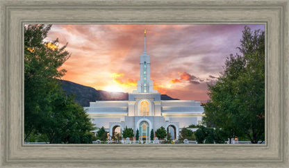 Mount Timpanogos - Morning Burst