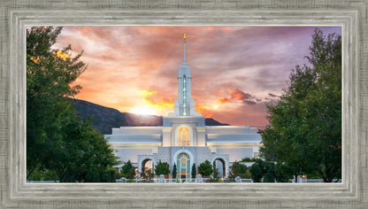 Mount Timpanogos - Morning Burst