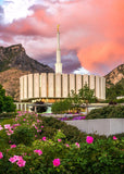 Provo Temple - Summer Sky