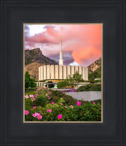 Provo Temple - Summer Sky