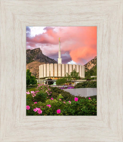 Provo Temple - Summer Sky