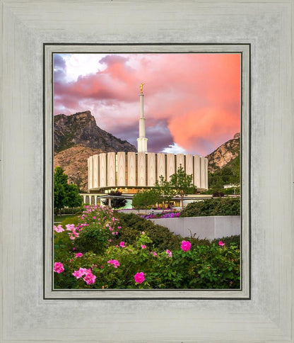Provo Temple - Summer Sky